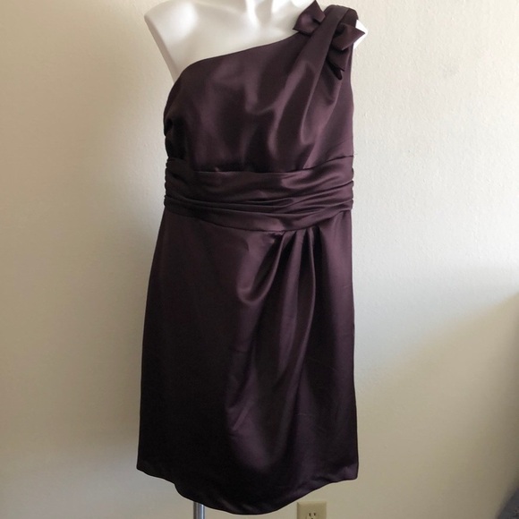 NWT DAVI’S BRIDAL one shoulder dress size 16 - Picture 1 of 7